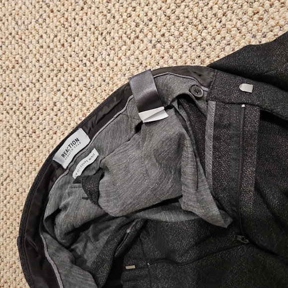 Grey Kenneth Cole Dress Pants Mens Slim Fit 40x32 - Picture 2 of 3